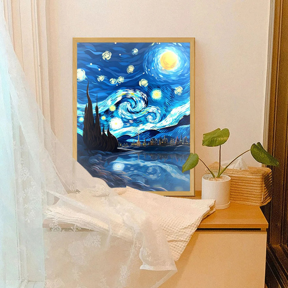 LED Painted Art Canvas