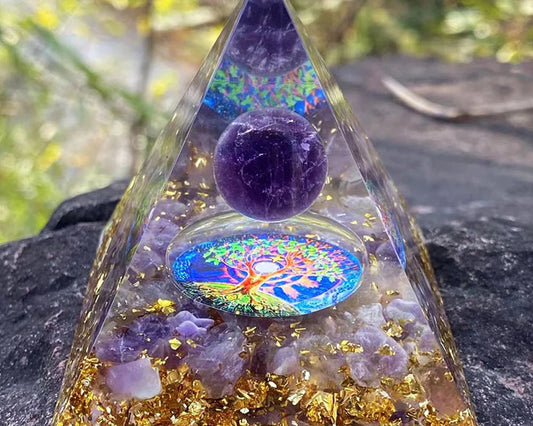 Natural Energy Pyramid Crystal