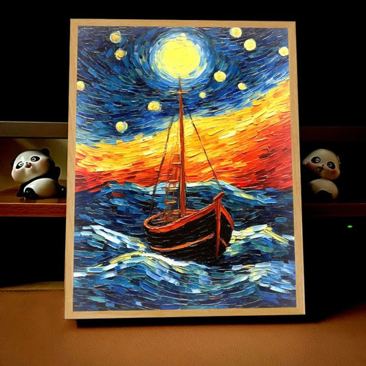 LED Painted Art Canvas