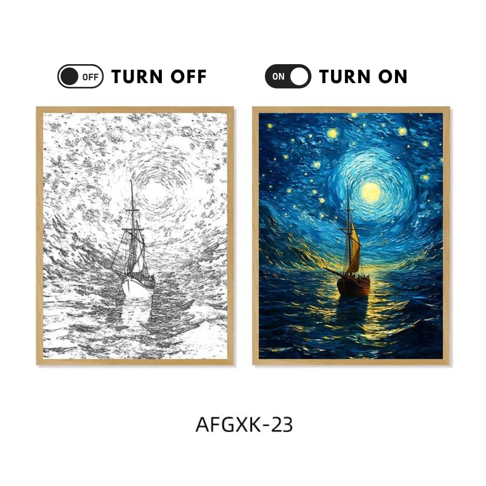 LED Painted Art Canvas