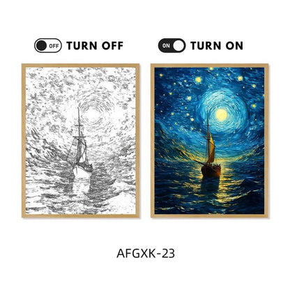 LED Painted Art Canvas